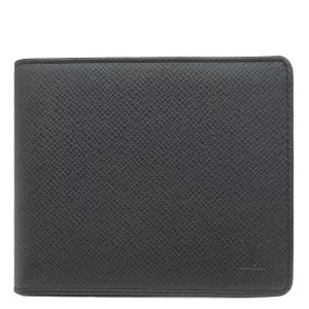 Louis Vuitton Portefeuille Florin bi fold wallet Taiga leather Ardoise black
